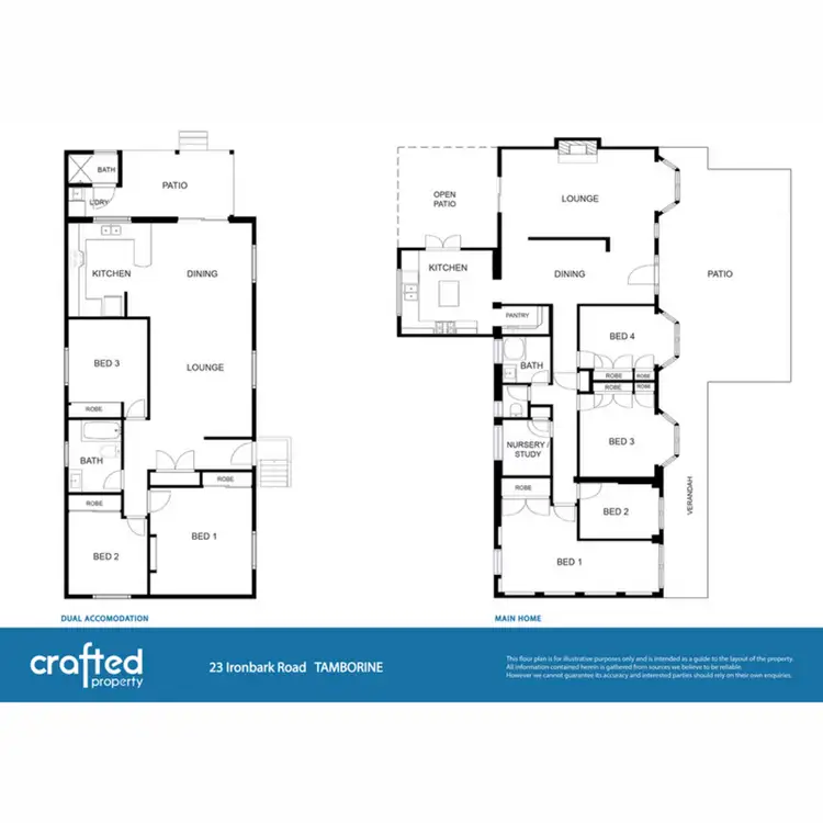 Floorplan of Homely house listing, 23 Ironbark Road, Tamborine QLD 4270
