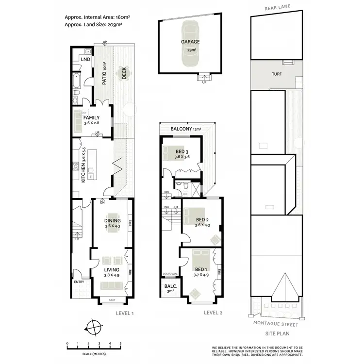 Floorplan of Homely house listing, 22 Montague Street, Balmain NSW 2041