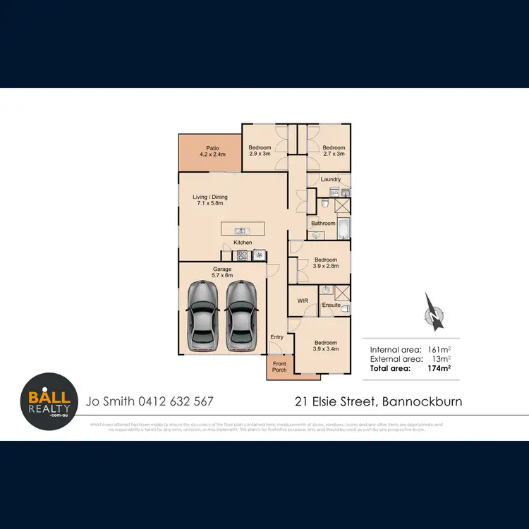 Floorplan of Homely house listing, 21 Elsie Street, Bannockburn QLD 4207