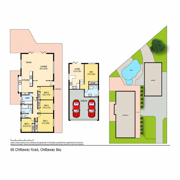 Floorplan of Homely house listing, 86 Chittaway Road, Chittaway Bay NSW 2261