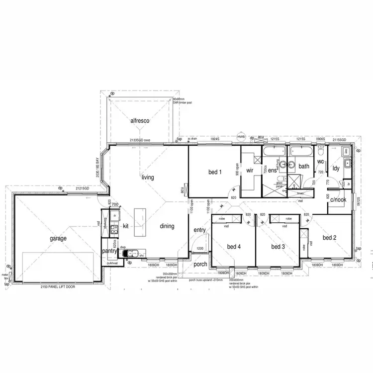 Floorplan of Homely house listing, 12 Sunshine Way, Kingsthorpe QLD 4400
