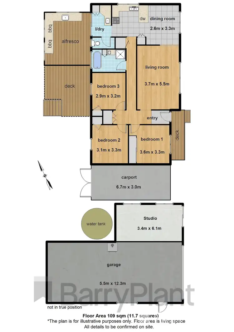 Floorplan of Homely house listing, 20 Hillside Road, Cockatoo VIC 3781