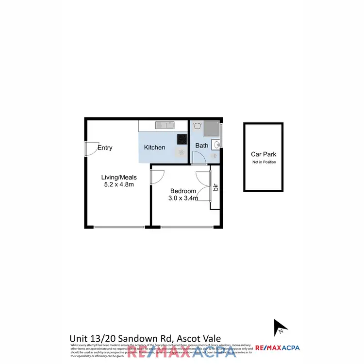 Floorplan of Homely apartment listing, 13/20-22 Sandown Road, Ascot Vale VIC 3032