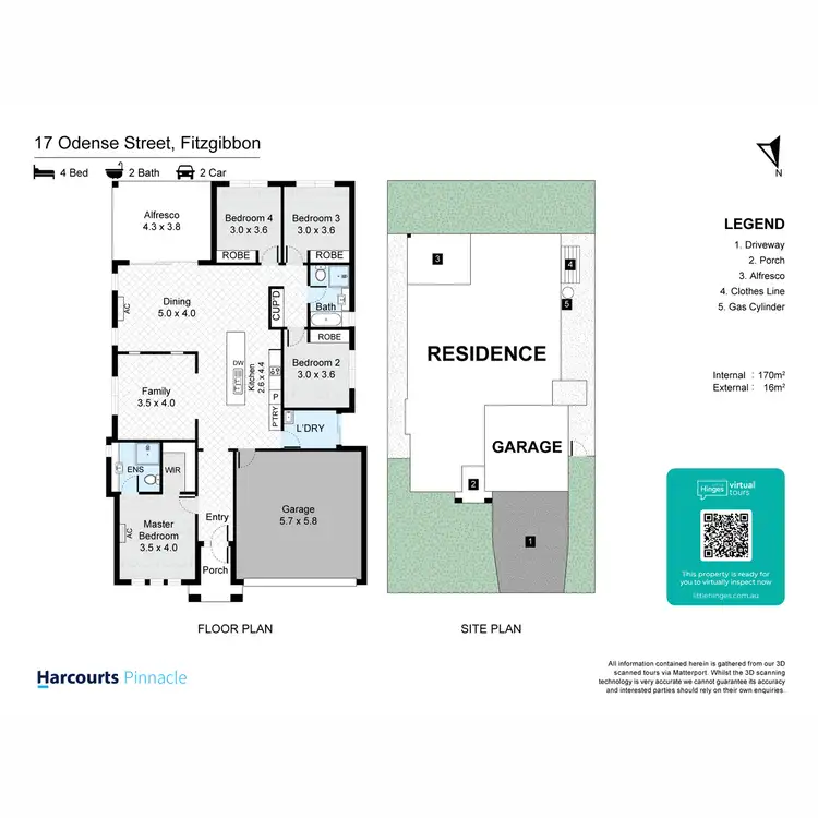 Floorplan of Homely house listing, 17 Odense Street, Fitzgibbon QLD 4018