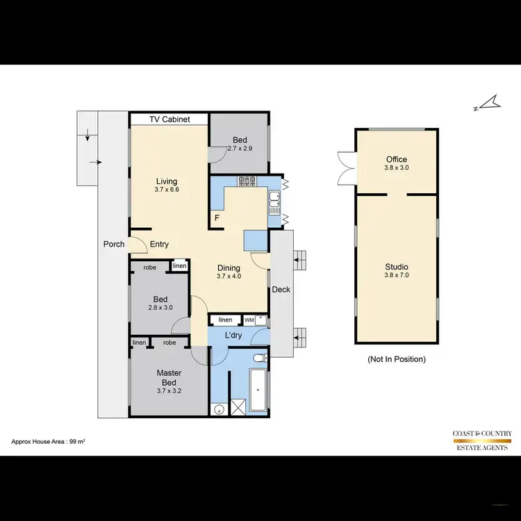 Floorplan of Homely house listing, 497 Waterfall Gully Road, Rosebud VIC 3939
