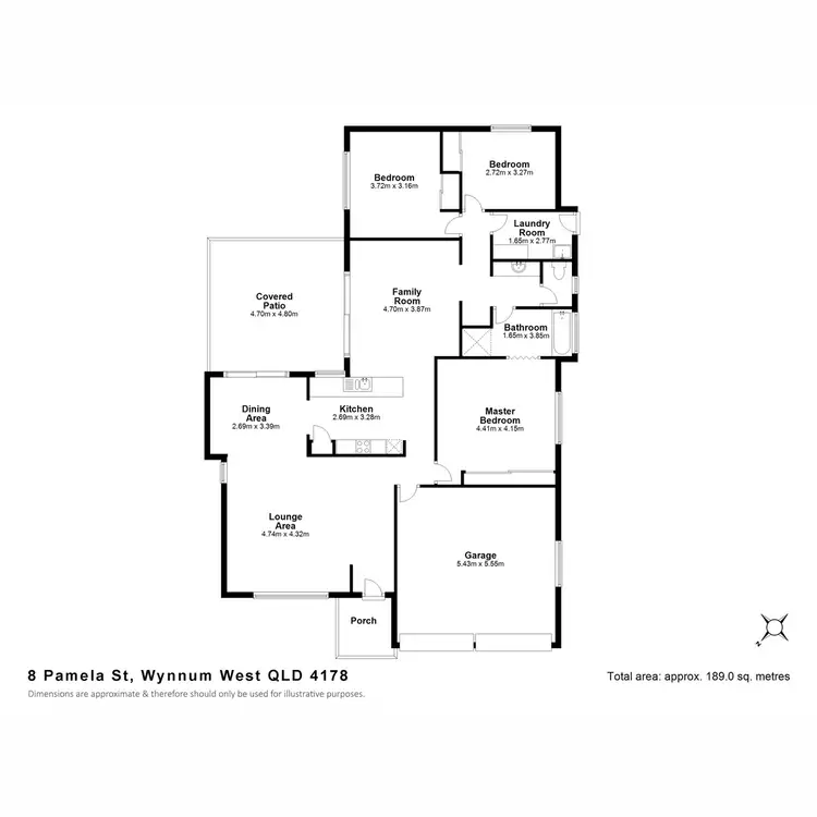 Floorplan of Homely house listing, 8 Pamela Street, Wynnum West QLD 4178