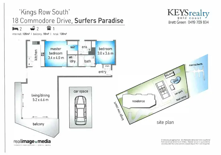 Floorplan of Homely apartment listing, 24/18 Commodore Drive, Paradise Waters QLD 4217