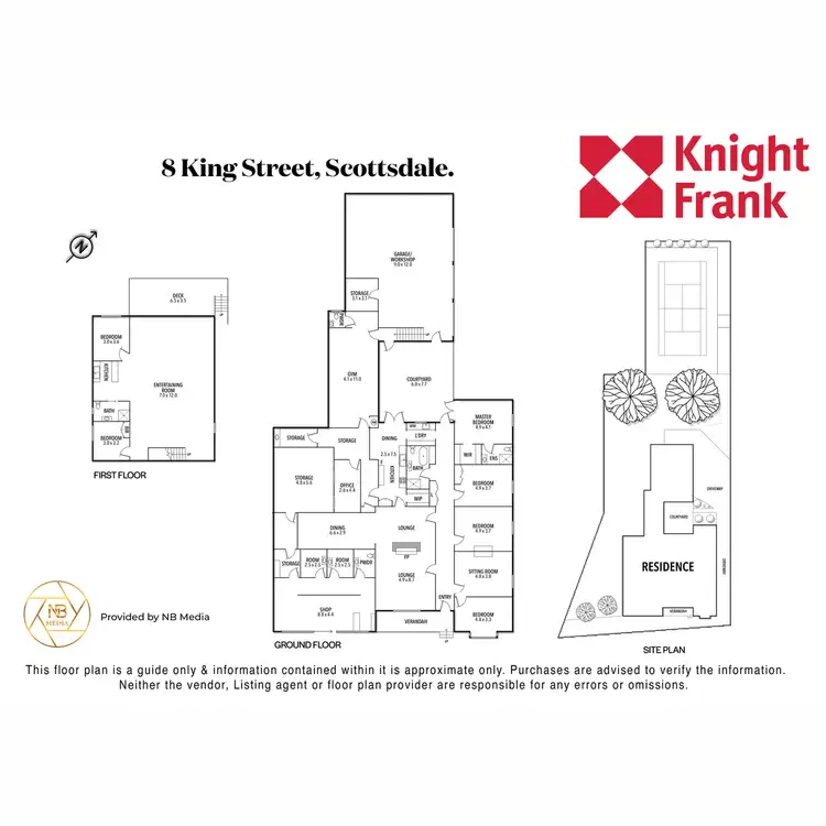 Floorplan of Homely house listing, 8 King Street, Scottsdale TAS 7260