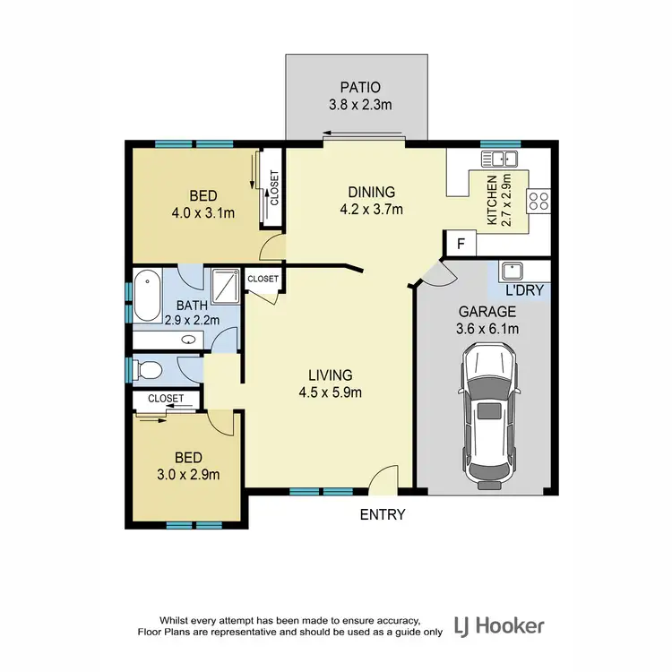 Floorplan of Homely villa listing, 21/18 Nambucca Close, Murrumba Downs QLD 4503