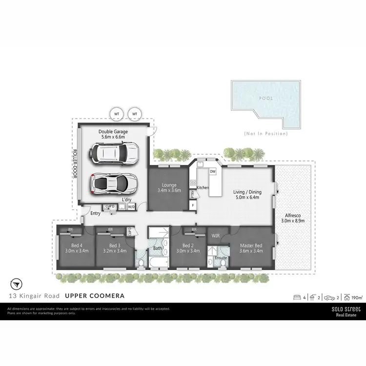 Floorplan of Homely house listing, 13 Kingair Road, Upper Coomera QLD 4209