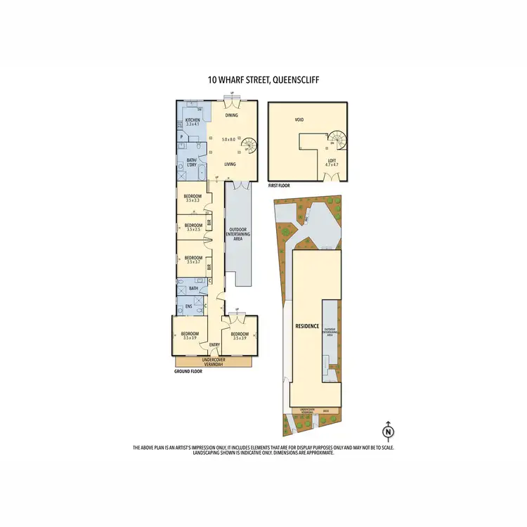 Floorplan of Homely house listing, 10 Wharf Street, Queenscliff VIC 3225