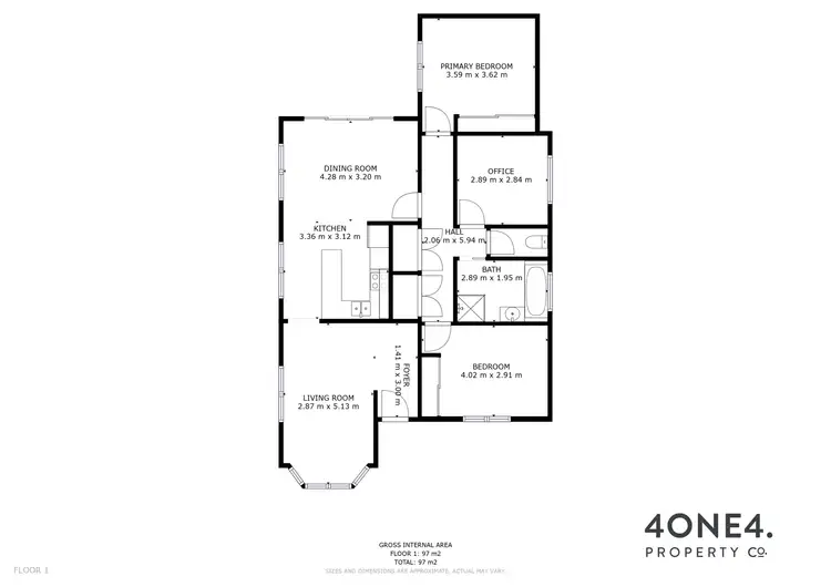 Floorplan of Homely house listing, 17 Iden Road, Bagdad TAS 7030