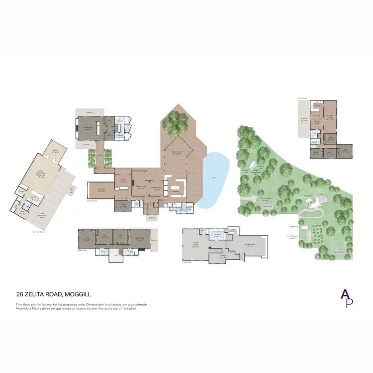 Floorplan of Homely house listing, 28 Zelita Road, Moggill QLD 4070