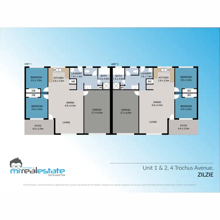 Floorplan of Homely house listing, 4 Trochus Avenue, Zilzie QLD 4710