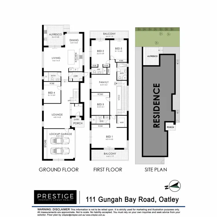 Floorplan of Homely house listing, 111 Gungah Bay Road, Oatley NSW 2223