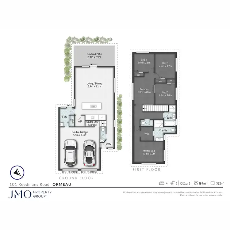 Floorplan of Homely house listing, 101 Reedmans Road, Ormeau QLD 4208