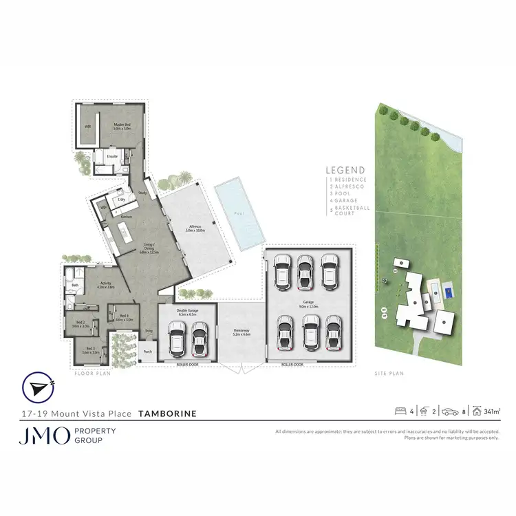 Floorplan of Homely rural property listing, 17-19 Mount Vista Place, Tamborine QLD 4270