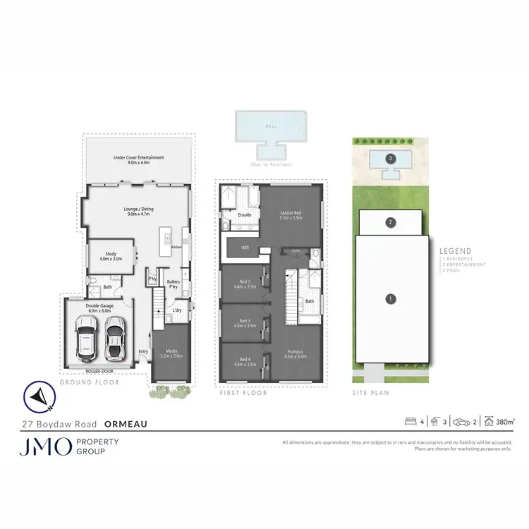 Floorplan of Homely house listing, 27 Boydaw Road, Ormeau QLD 4208