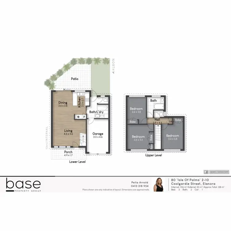 Floorplan of Homely townhouse listing, 80/2-10 Coolgardie Street, Elanora QLD 4221