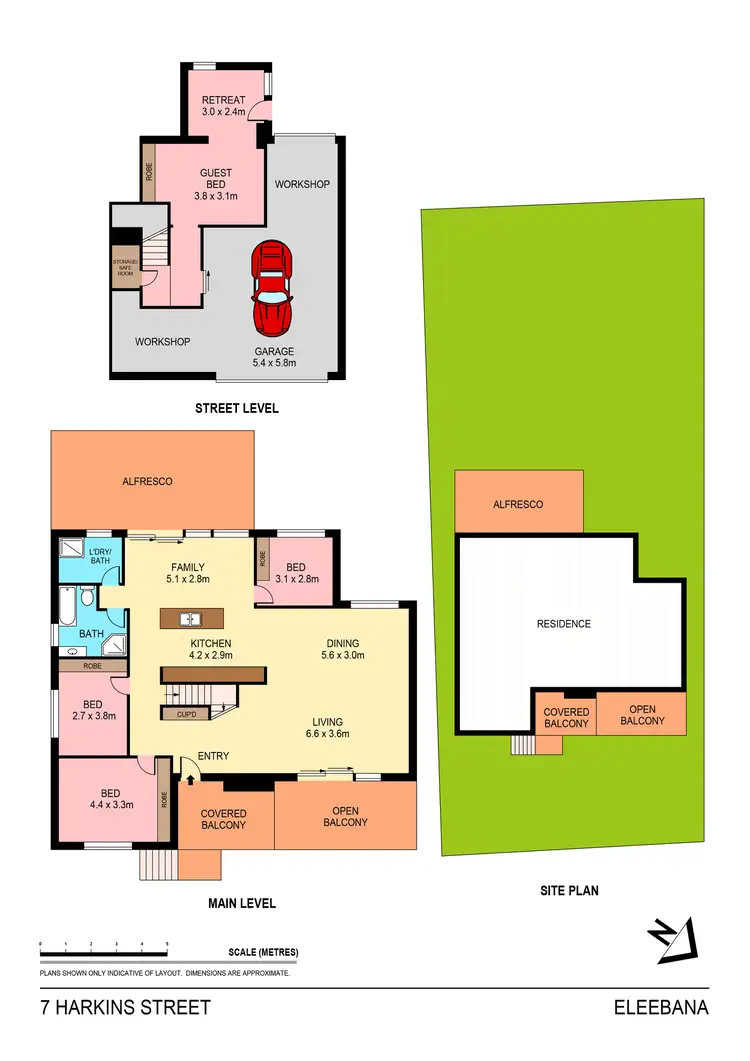 Floorplan of Homely house listing, 7 Harkins Street, Eleebana NSW 2282