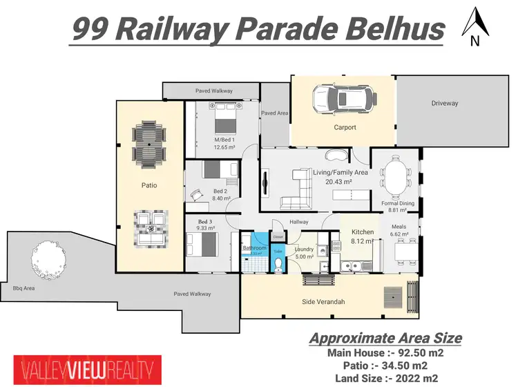Floorplan of Homely rural property listing, 99 Railway Parade, Upper Swan WA 6069