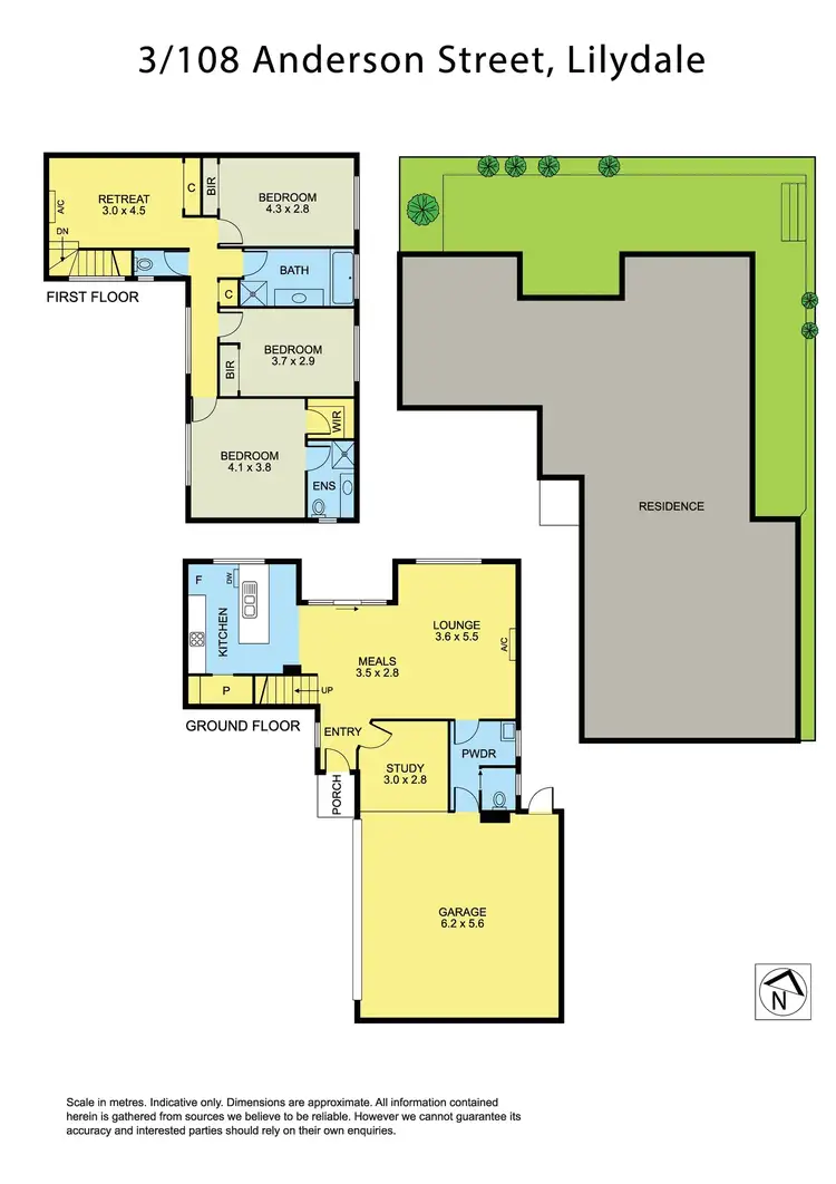 Floorplan of Homely house listing, 3/108 Anderson Street, Lilydale VIC 3140