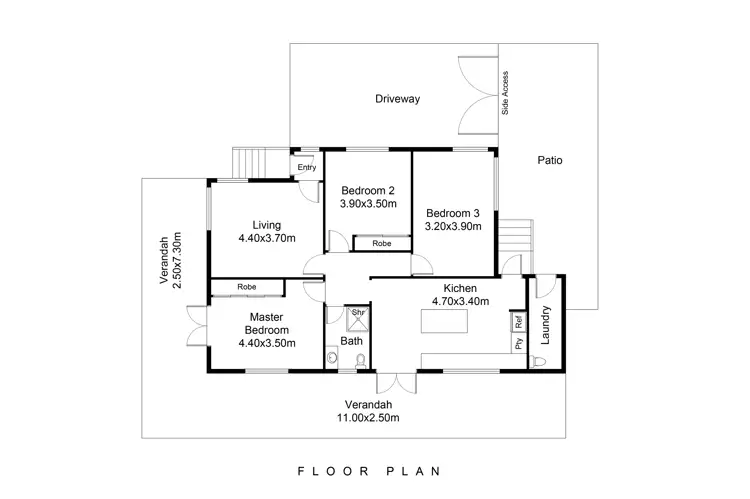 Floorplan of Homely house listing, 16 Milfoil Street, Manly West QLD 4179