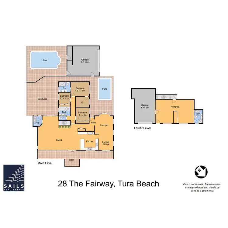 Floorplan of Homely house listing, 28 The Fairway, Tura Beach NSW 2548