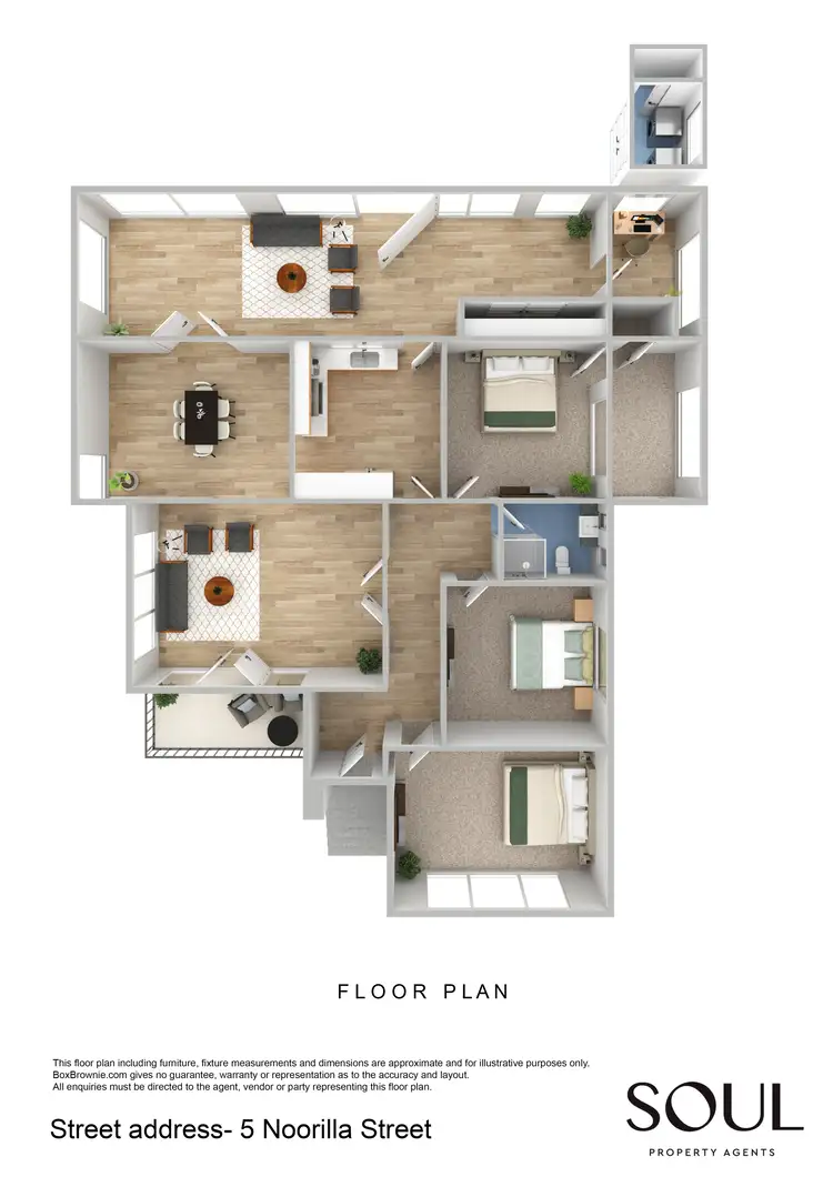 Floorplan of Homely house listing, 5 Noorilla Street, Griffith NSW 2680