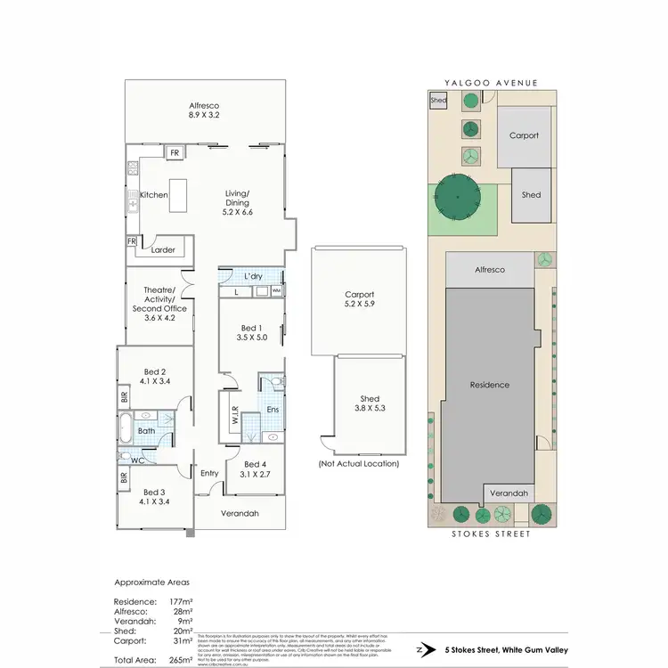 Floorplan of Homely house listing, 5 Stokes Street, White Gum Valley WA 6162
