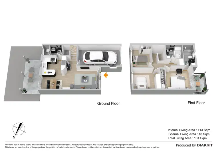 Floorplan of Homely townhouse listing, 29/80-92 Groth Road, Boondall QLD 4034
