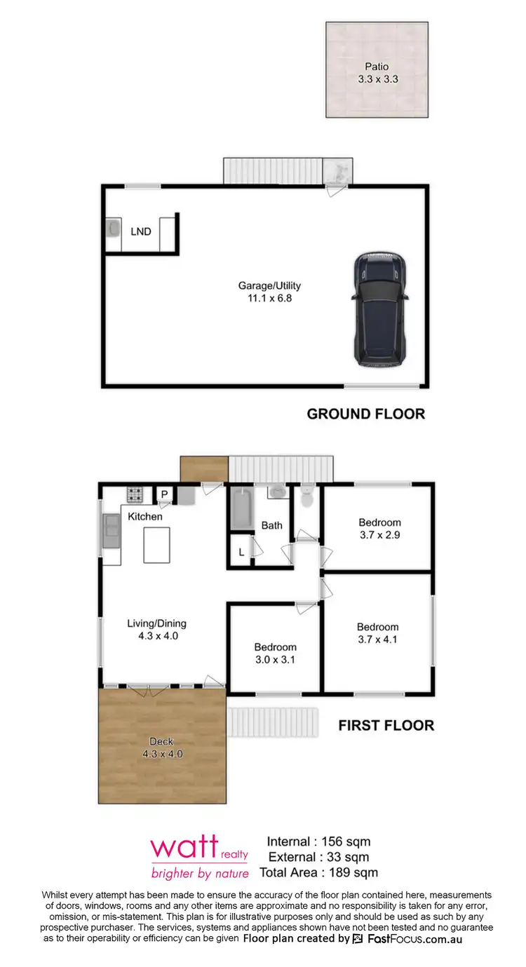 Floorplan of Homely house listing, 132 Lyndhurst Road, Boondall QLD 4034
