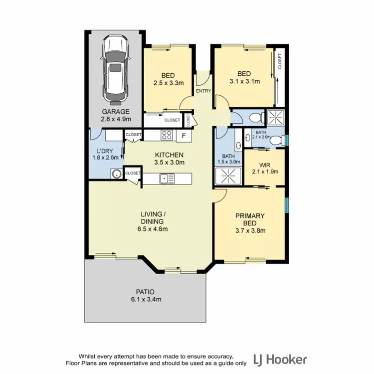 Floorplan of Homely villa listing, 42/39 Pitta Place, Carseldine QLD 4034