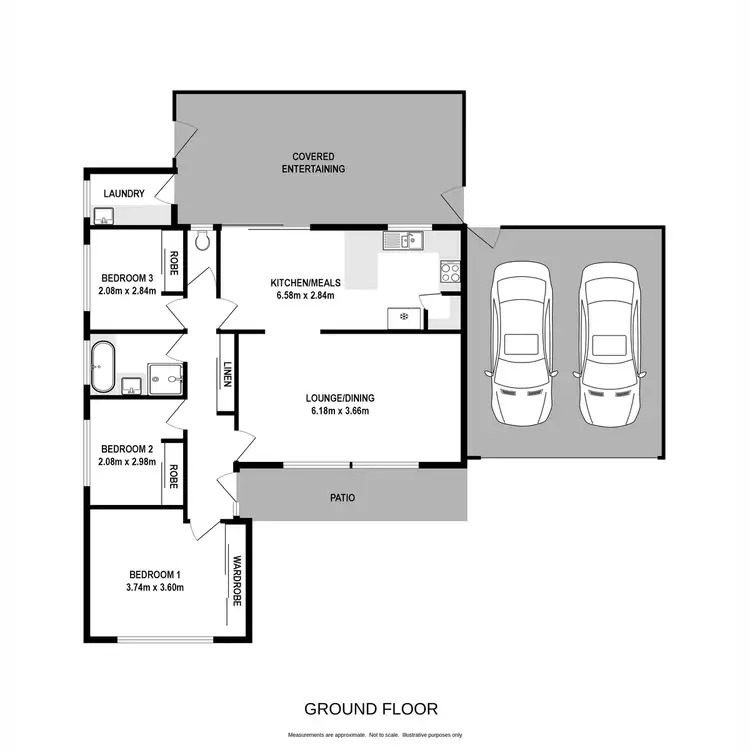 Floorplan of Homely house listing, 7 School House Road, Regentville NSW 2745