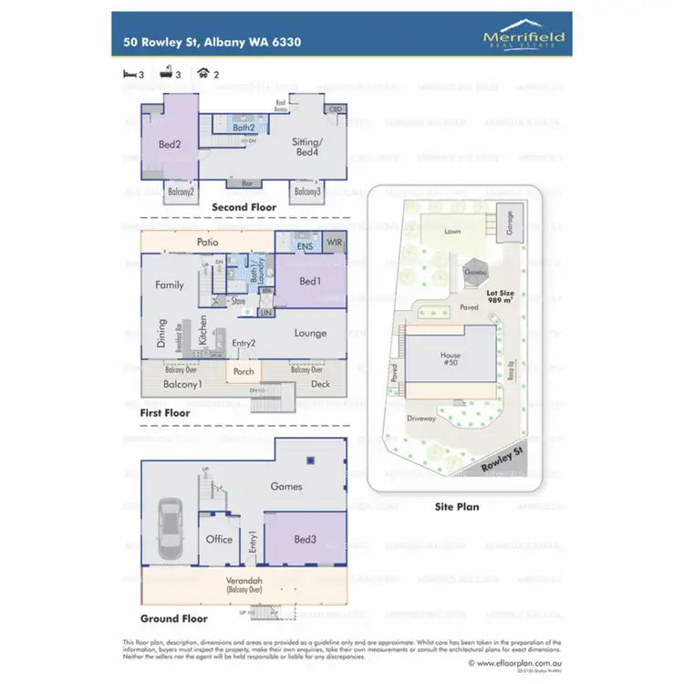 Floorplan of Homely house listing, 50 Rowley Street, Albany WA 6330