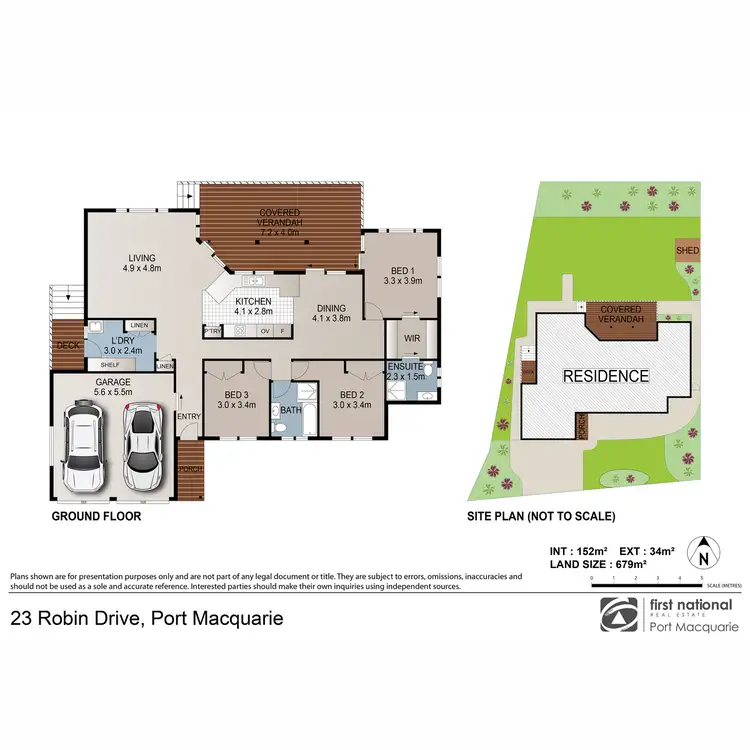 Floorplan of Homely house listing, 23 Robin Drive, Port Macquarie NSW 2444