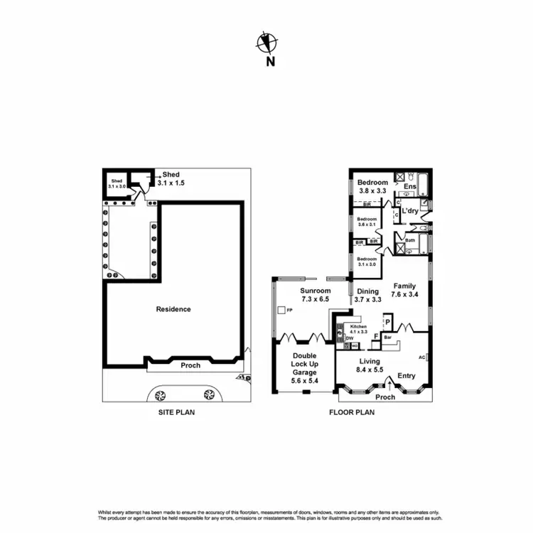 Floorplan of Homely house listing, 15 Eva Court, Seabrook VIC 3028