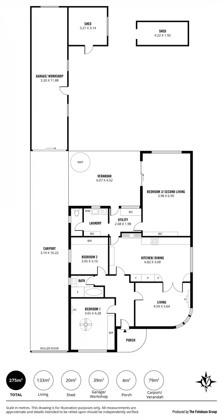 Floorplan of Homely house listing, 72 Lane Street, Richmond SA 5033