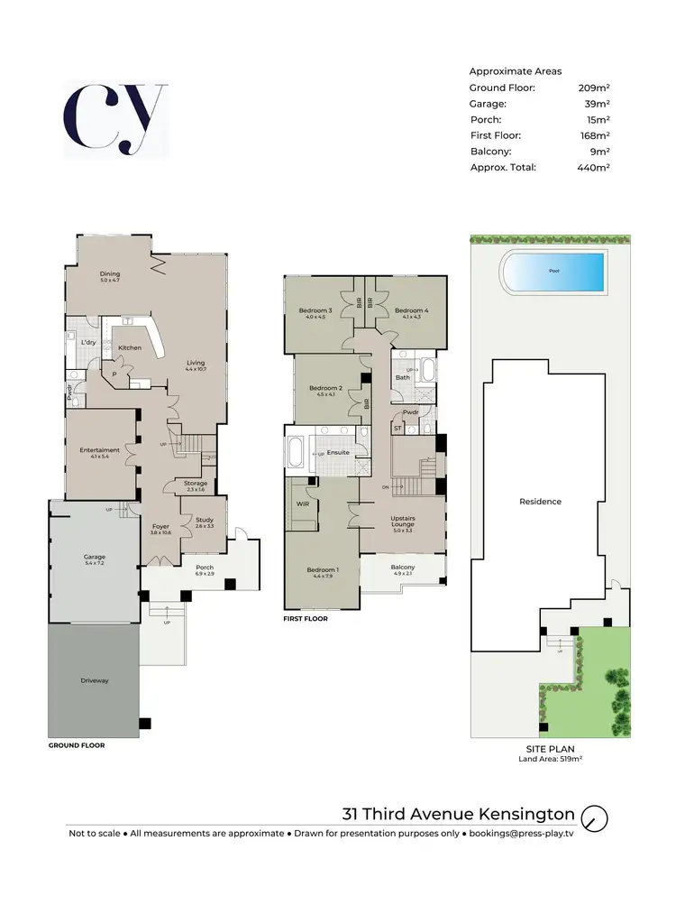 Floorplan of Homely house listing, 31 Third Avenue, Kensington WA 6151