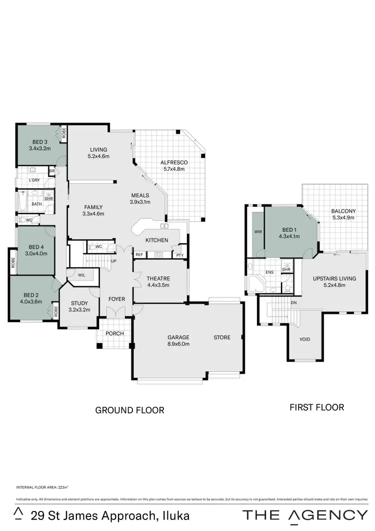 Floorplan of Homely house listing, 29 St James Approach, Iluka WA 6028