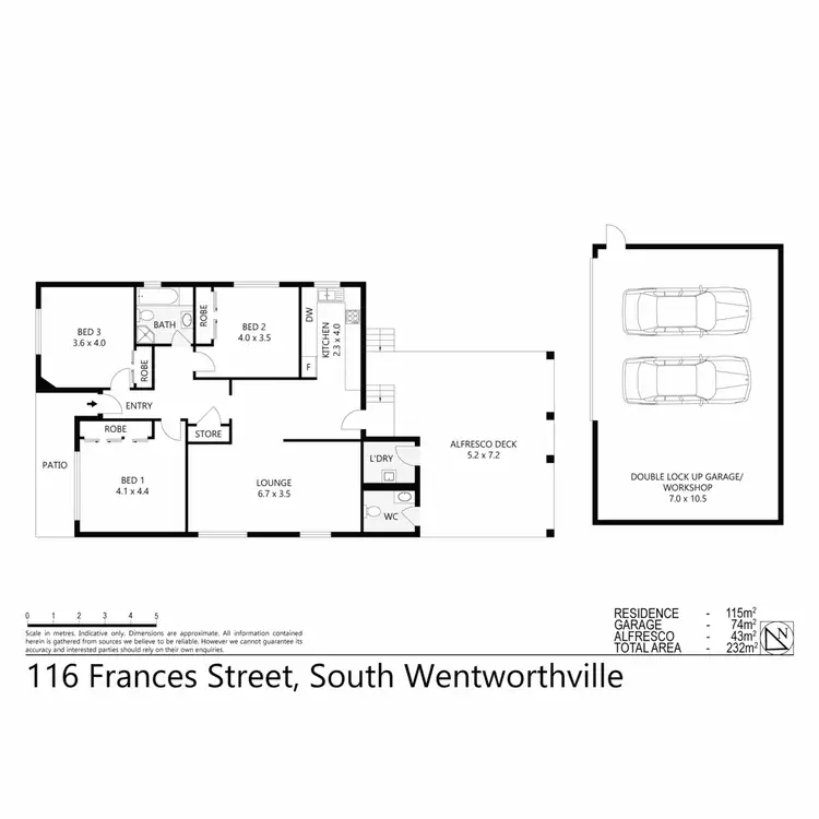 Floorplan of Homely house listing, 116 Frances Street, South Wentworthville NSW 2145