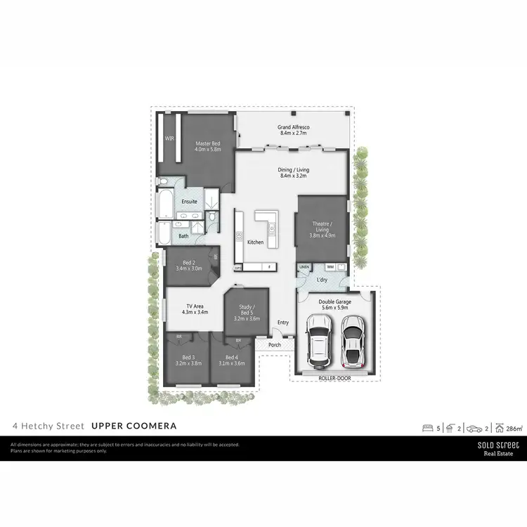 Floorplan of Homely house listing, 4 Hetchy Street, Upper Coomera QLD 4209