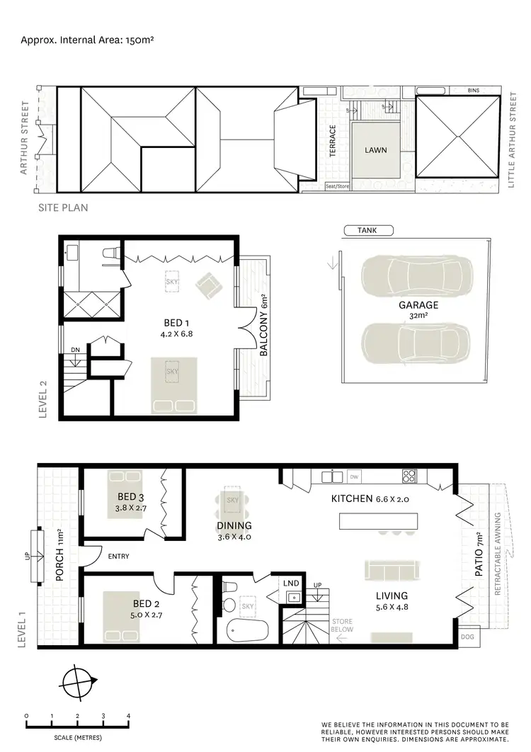 Floorplan of Homely house listing, 3 Arthur Street, Balmain NSW 2041