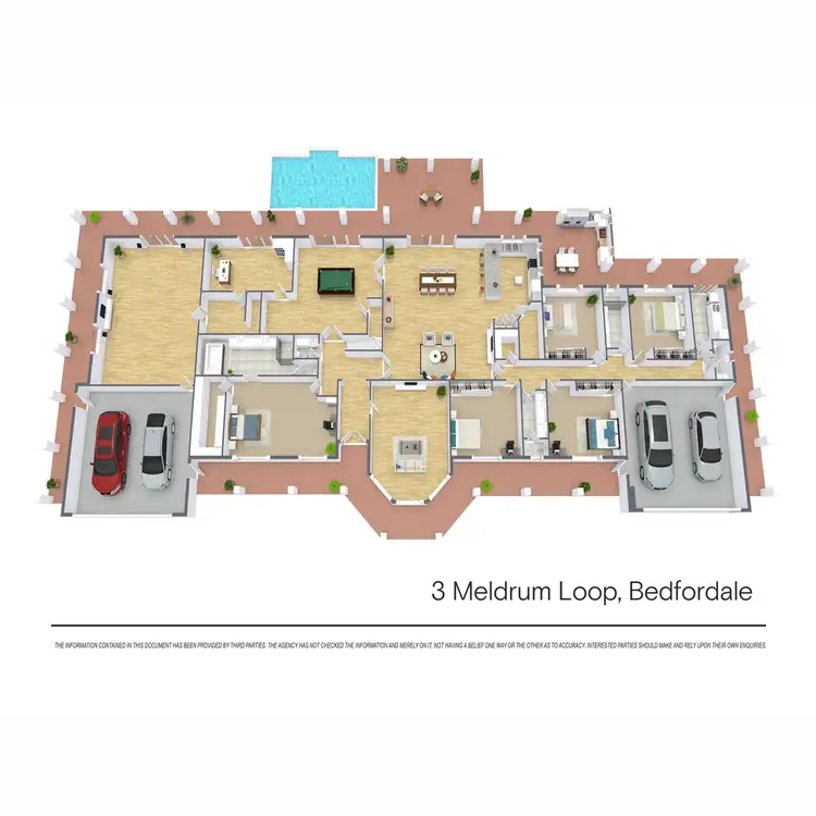 Floorplan of Homely house listing, 3 Meldrum Loop, Bedfordale WA 6112
