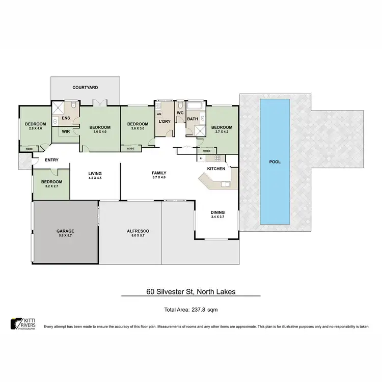 Floorplan of Homely house listing, 60 Silvester Street, North Lakes QLD 4509