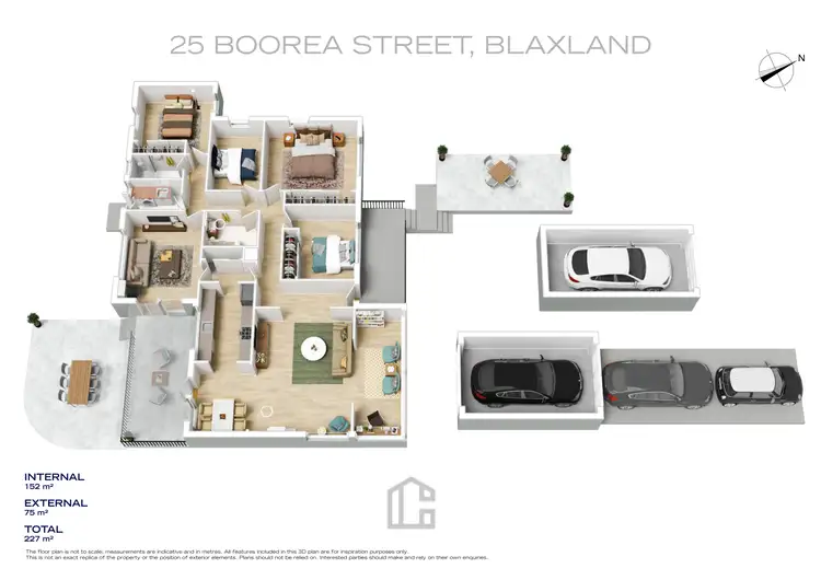Floorplan of Homely house listing, 25 Boorea Street, Blaxland NSW 2774