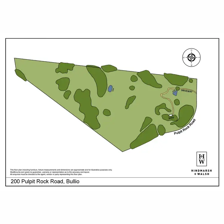 Floorplan of Homely rural property listing, 200 Pulpit Rock Road, Bullio NSW 2575