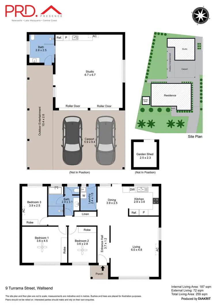 Floorplan of Homely house listing, 9 Turrama Street, Wallsend NSW 2287