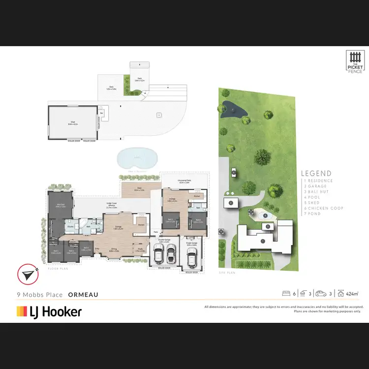 Floorplan of Homely house listing, 9 Mobbs Place, Ormeau QLD 4208