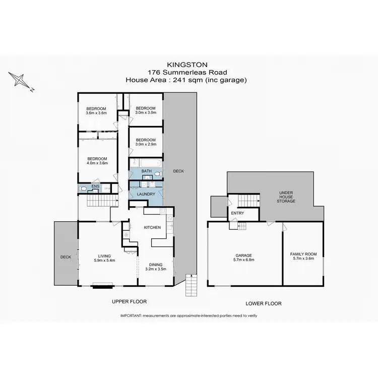 Floorplan of Homely house listing, 176 Summerleas Road, Kingston TAS 7050